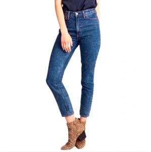 Abercrombie & Fitch Annie High Rise Girlfriend Jeans Size 25